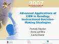 Advanced Applications of CBM in Reading: Instructional Decision-Making Strategies PowerPoint PPT Presentation