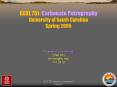 GEOL 751: Carbonate Petrography University of South Carolina Spring 2005 PowerPoint PPT Presentation