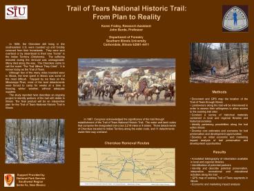 Trail of Tears National Historic Trail: