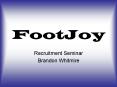 FootJoy PowerPoint PPT Presentation