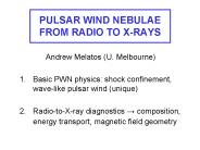 PULSAR WIND NEBULAE FROM RADIO TO XRAYS