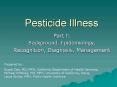 Pesticide%20Illness PowerPoint PPT Presentation