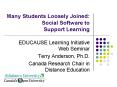 Many Students Loosely Joined: Social Software to Support Learning PowerPoint PPT Presentation