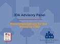 IDA Advisory Panel PowerPoint PPT Presentation