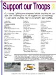 Support our Troops PowerPoint PPT Presentation