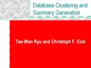 Database%20Clustering%20and%20Summary%20Generation