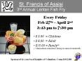 St. Francis of Assisi 3rd Annual Lenten Fish Fry PowerPoint PPT Presentation