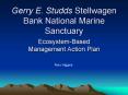 Gerry E' Studds Stellwagen Bank National Marine Sanctuary PowerPoint PPT Presentation