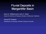 Fluvial Deposits in Margaritifer Basin