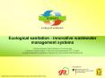 Ecological sanitation - innovative wastewater management systems PowerPoint PPT Presentation
