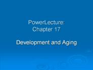 PowerLecture: Chapter 17