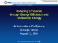 Reducing%20Emissions%20through%20Energy%20Efficiency%20and%20Renewable%20Energy PowerPoint PPT Presentation