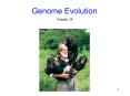 Genome Evolution PowerPoint PPT Presentation