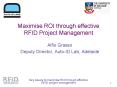 Maximise ROI through effective RFID Project Management PowerPoint PPT Presentation