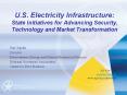 U.S. Electricity Infrastructure: State Initiatives for Advancing Security, Technology and Market Transformation PowerPoint PPT Presentation