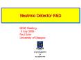 Neutrino Detector R PowerPoint PPT Presentation