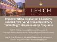 Lehigh University Cross-Disciplinary Technology Entrepreneurship Programs PowerPoint PPT Presentation