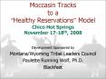 Moccasin Tracks to a Healthy Reservations Model Chico Hot Springs November 1718th, 2008 PowerPoint PPT Presentation