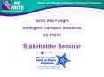 North Sea Freight Intelligent Transport Solutions NS FRITS PowerPoint PPT Presentation