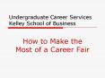 Undergraduate Career Services Kelley School of Business PowerPoint PPT Presentation
