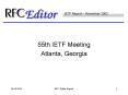 55th IETF Meeting PowerPoint PPT Presentation