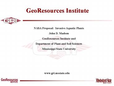 GeoResources Institute