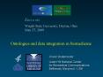 Ontologies and data integration in biomedicine PowerPoint PPT Presentation