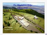 The Magdalena Ridge Observatory