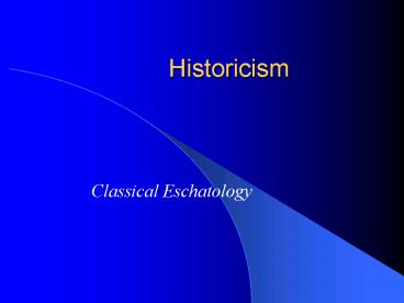 Historicism
