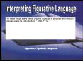 Interpreting Figurative Language PowerPoint PPT Presentation