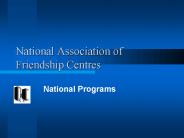 National Association of Friendship Centres