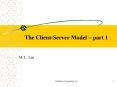 The Client-Server Model  PowerPoint PPT Presentation
