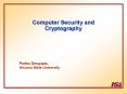 Computer Security and Cryptography PowerPoint PPT Presentation