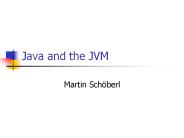 Java and the JVM