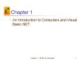 An Introduction to Computers and Visual Basic.NET PowerPoint PPT Presentation