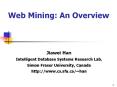 Web Mining: An Overview PowerPoint PPT Presentation