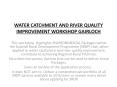 WATER CATCHMENT AND RIVER QUALITY IMPROVEMENT WORKSHOP GAIRLOCH PowerPoint PPT Presentation