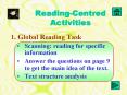 ReadingCentred Activities