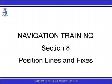 NAVIGATION TRAINING