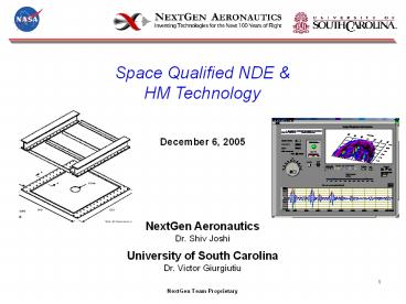 Space Qualified NDE