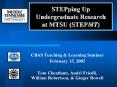 STEPping Up Undergraduate Research at MTSU STEPMT PowerPoint PPT Presentation