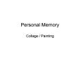 Personal Memory PowerPoint PPT Presentation
