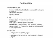 Desktop Grids