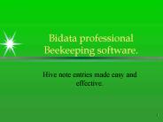 Hive note entries made easy and effective'