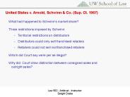 United States v. Arnold, Schwinn