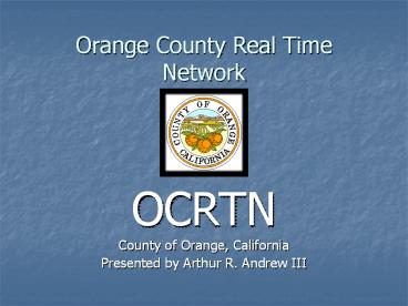 Orange County Real Time Network