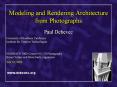 Modeling%20and%20Rendering%20Architecture%20from%20Photographs PowerPoint PPT Presentation