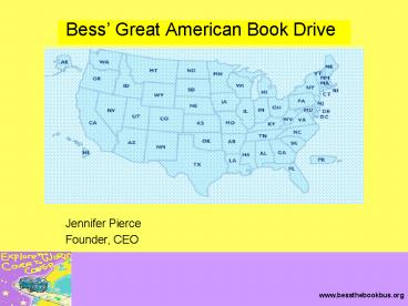 Bess Great American Book Drive