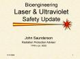 Bioengineering Laser PowerPoint PPT Presentation