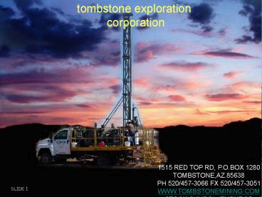 tombstone exploration